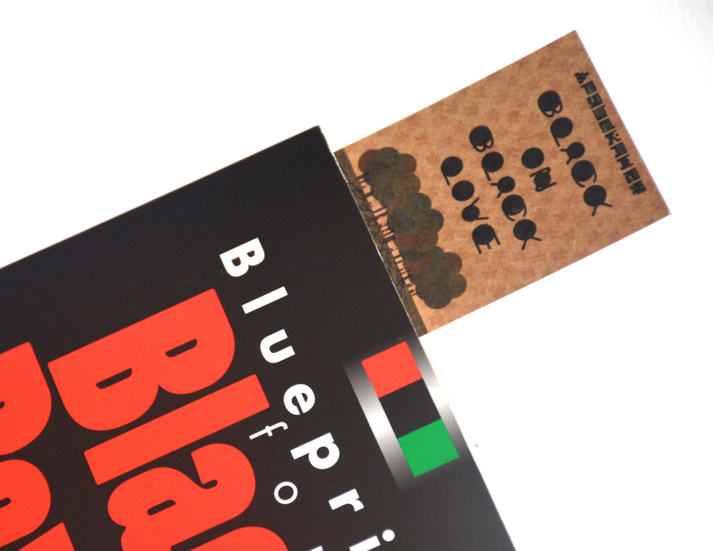 Black on Black Love Pins + Bookmark